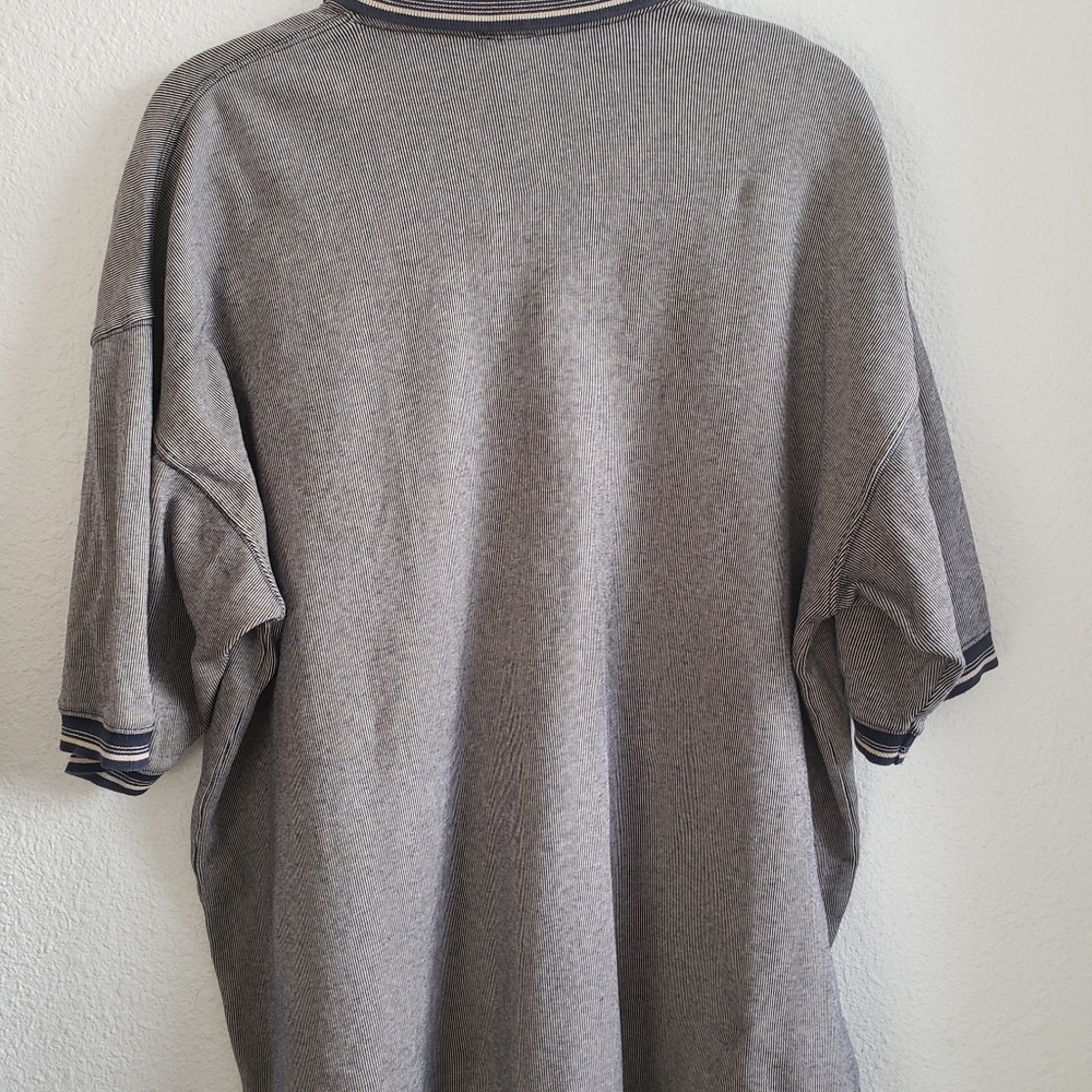 #Disney World Polo Shirt Pinstripe stretch cotton# - Picture 8 of 11